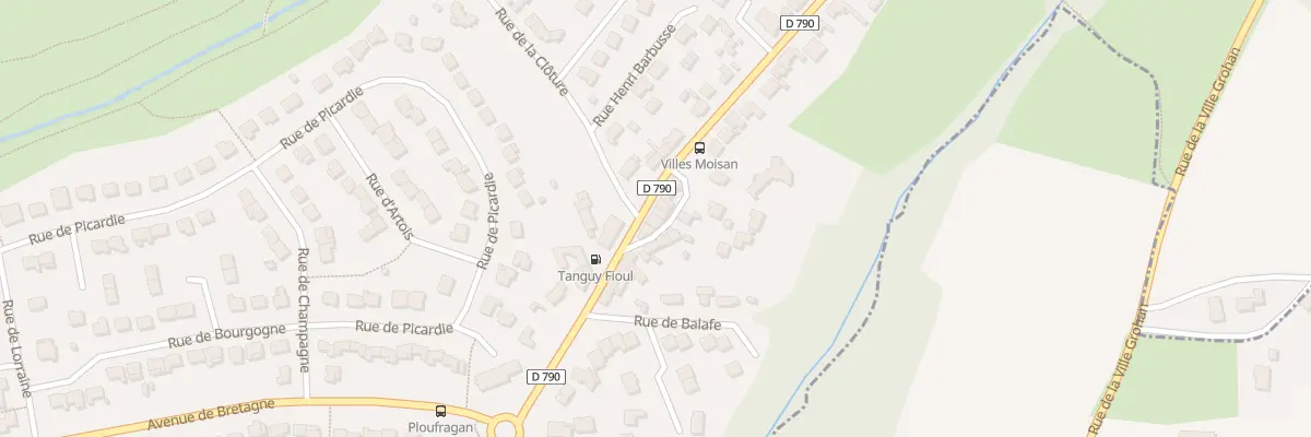 Plan du 20 Rue des Villes Moisan à Ploufragan