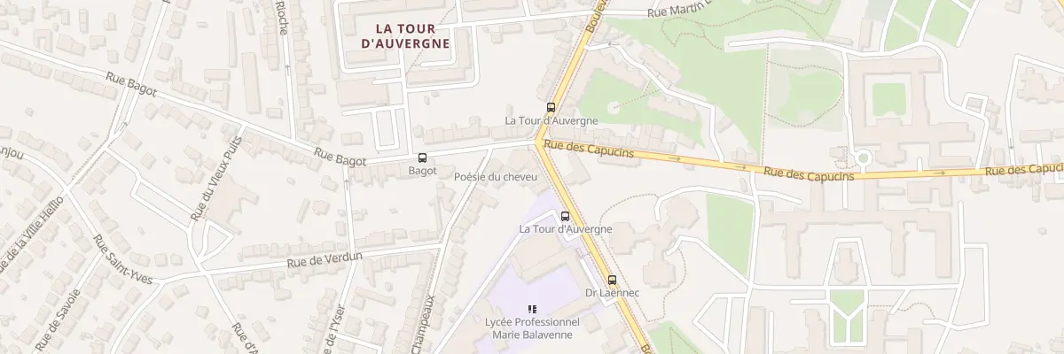 Plan du 63 Bd Laennec à Saint-Brieuc