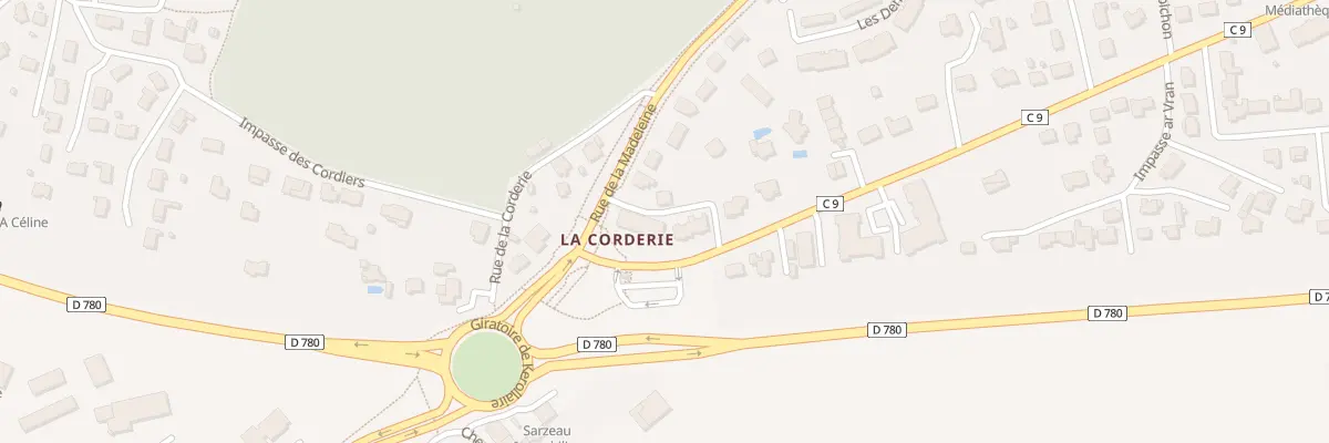 Plan du 8892 Res La Corderie à Sarzeau