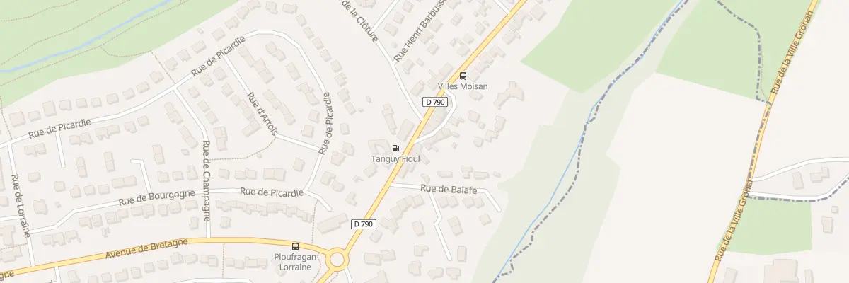 Plan du 16 Rue des Villes Moisan à Ploufragan