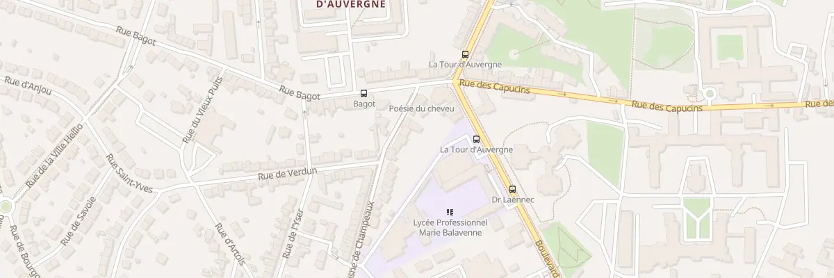 Plan du 9 Rue Palasne de Champeaux à Saint-Brieuc