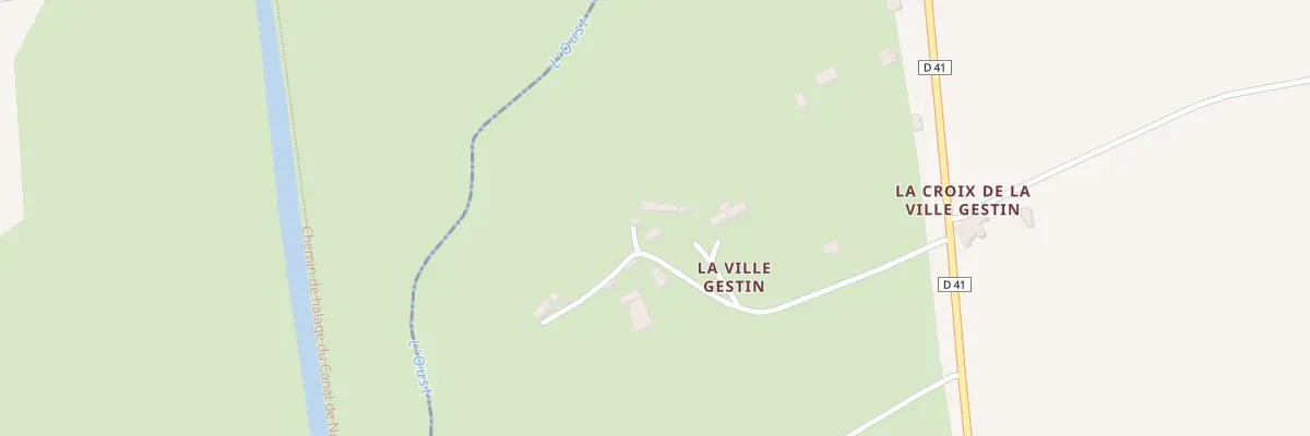 Plan du 24 La Ville Getin à Saint-Maudan