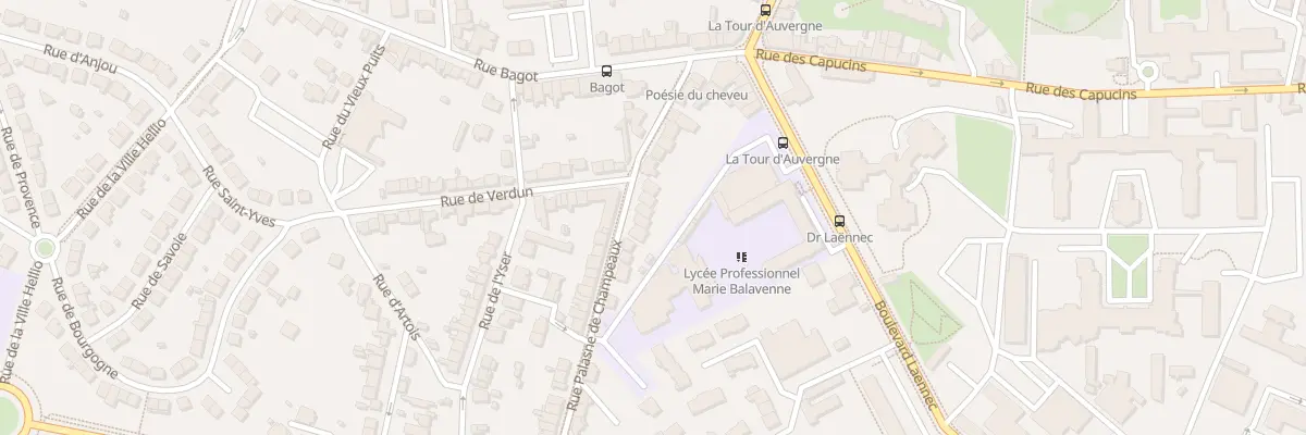 Plan du 19 Rue Palasne de Champeaux à Saint-Brieuc