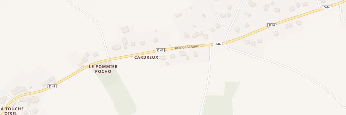 Plan du 111 Cardreux à Plœuc-L’Hermitage