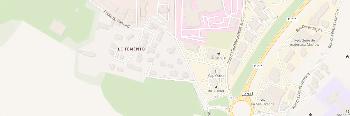 Plan du 21 Rte de Bernard à Vannes