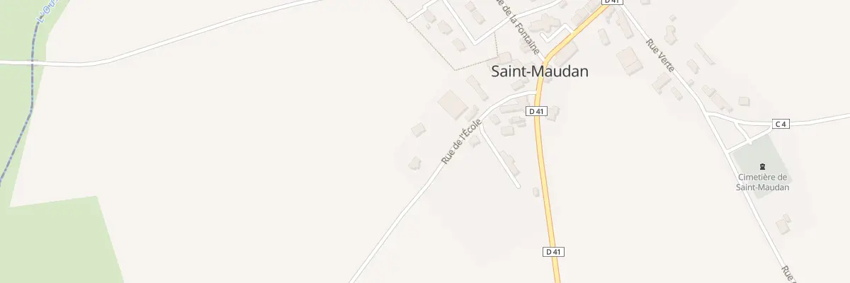 Plan du 18 Rue de l’Ecole à Saint-Maudan