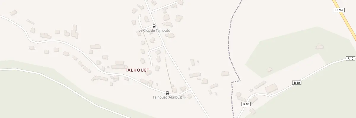 Plan du 19 Rte de Talhouet à Locmaria-Grand-Champ