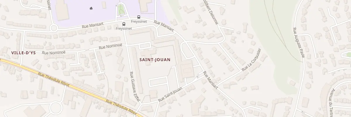 Plan du 1 Rue de Saint-Jouan à Saint-Brieuc