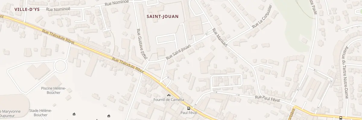Plan du 10 Rue de Saint-Jouan à Saint-Brieuc