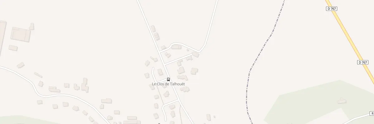 Plan du 7 Rte de Talhouet à Locmaria-Grand-Champ