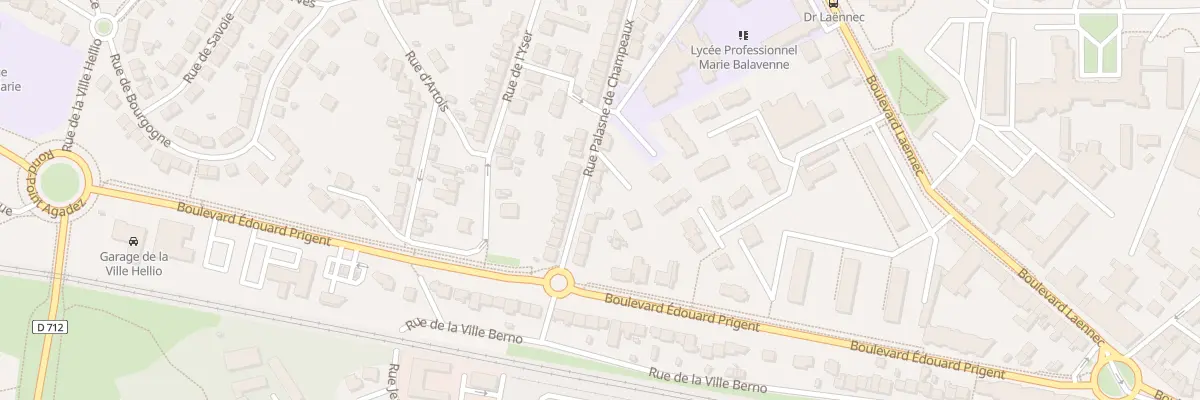 Plan du 41 Rue Palasne de Champeaux à Saint-Brieuc