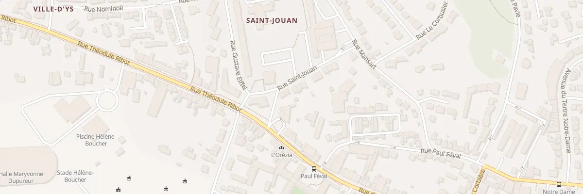 Plan du 6 Rue de Saint-Jouan à Saint-Brieuc