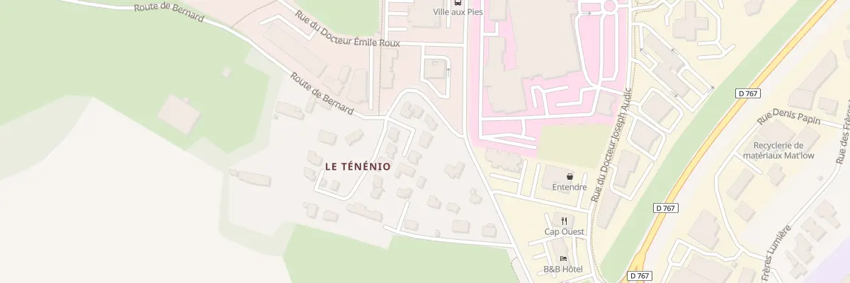 Plan du 7 All de Park Kerh à Vannes
