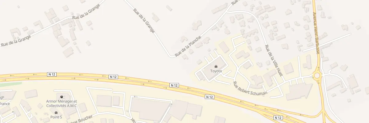 Plan du 33 Rue de la Planche à Plérin