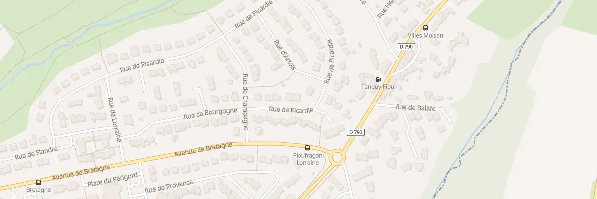 Plan du 9 Rue de Picardie à Ploufragan