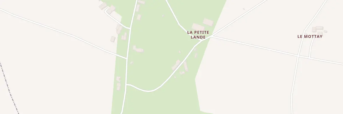 Plan du 2 La Petite Lande à Gausson
