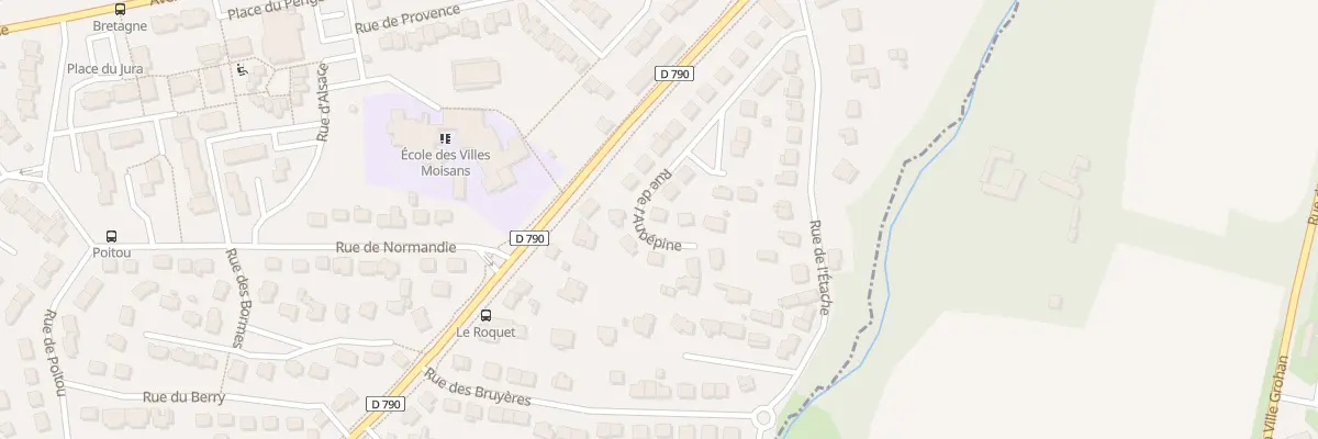 Plan du 15 Rue de l’Aubépine à Ploufragan