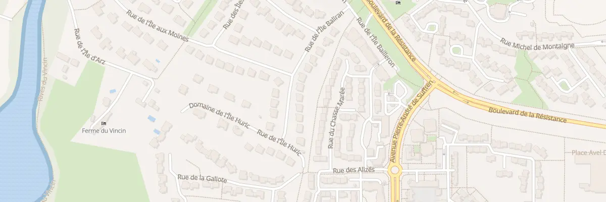 Plan du 15 Rue de l’Île Baliran à Vannes