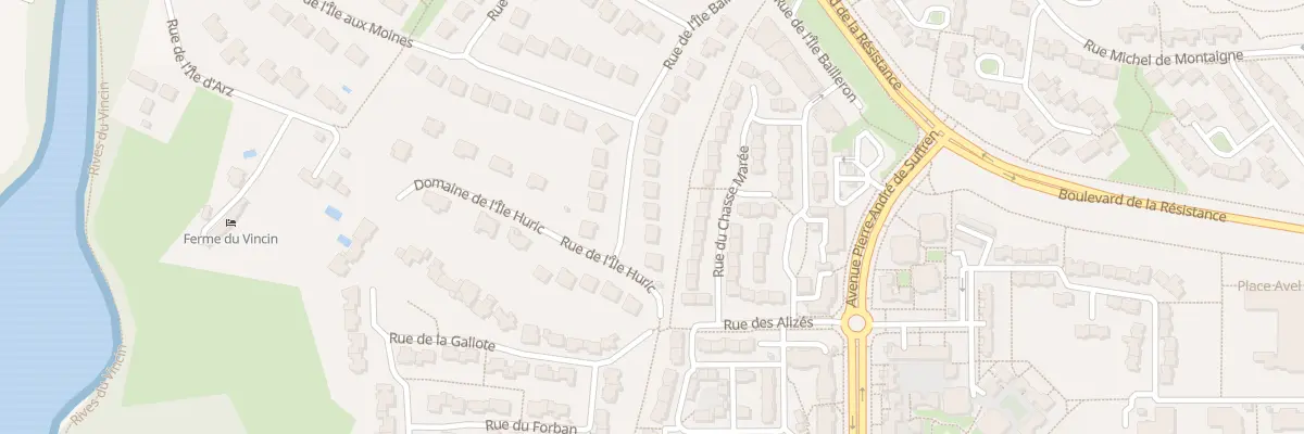 Plan du 19 Rue de l’Île Baliran à Vannes