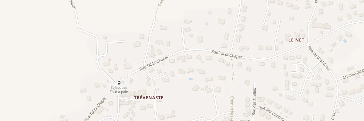 Plan du 44 Rue Tal Er Chapel à Sarzeau