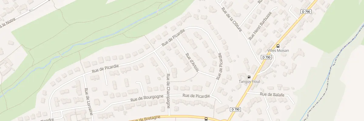 Plan du 7 Rue d’Artois à Ploufragan