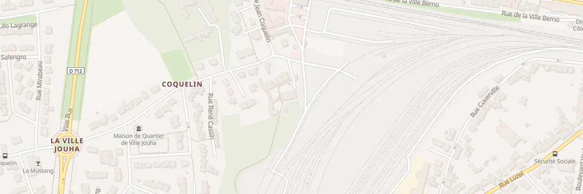 Plan du 3A Rue Coquelin à Saint-Brieuc