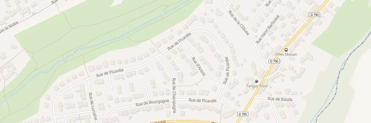 Plan du 9 Rue d’Artois à Ploufragan