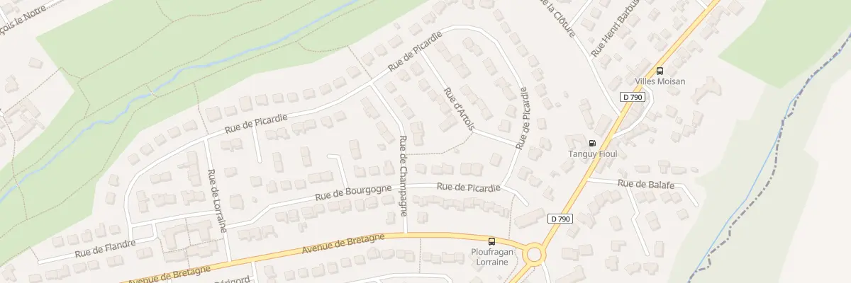 Plan du 4 Rue de Champagne à Ploufragan