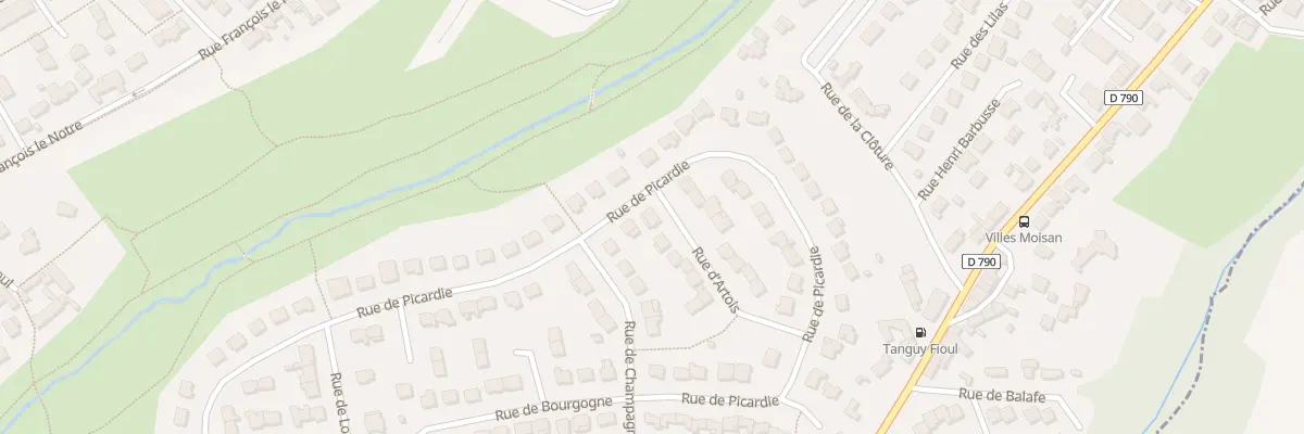 Plan du 13 Rue d’Artois à Ploufragan