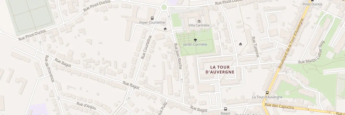 Plan du 21 Rue Jean Rioche à Saint-Brieuc