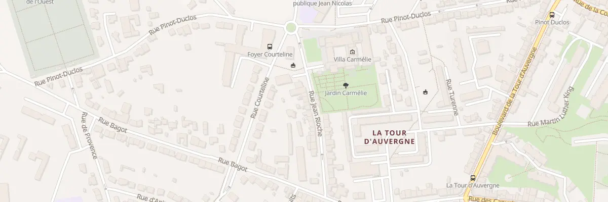 Plan du 25 Rue Jean Rioche à Saint-Brieuc