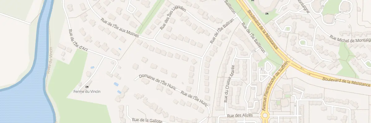Plan du 60 Rue de l’Île Aux Moines à Vannes