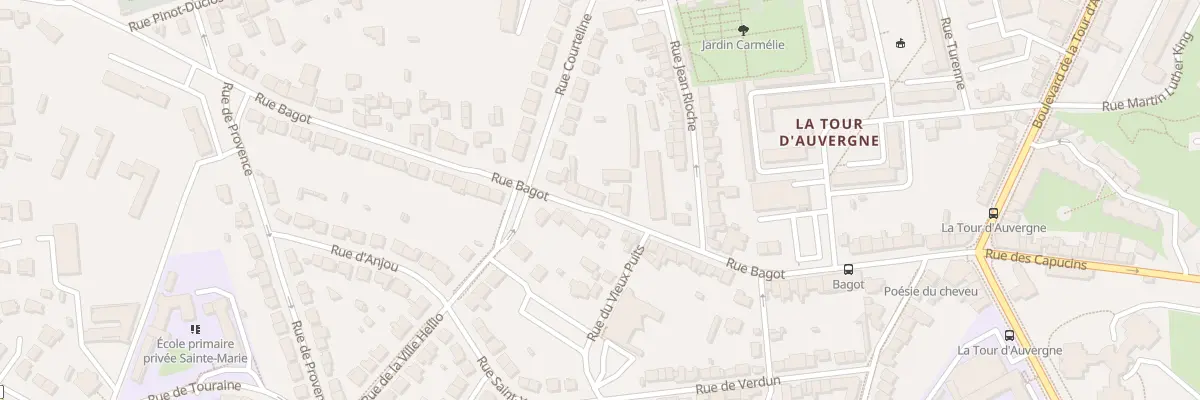 Plan du 48 Rue Bagot à Saint-Brieuc