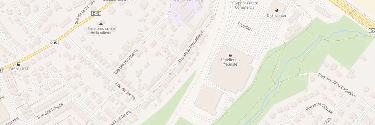Plan du 28 Rue de la République à Ploufragan