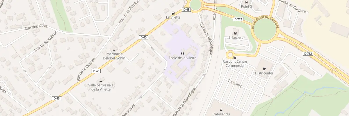 Plan du 4 Rue des Déportés à Ploufragan
