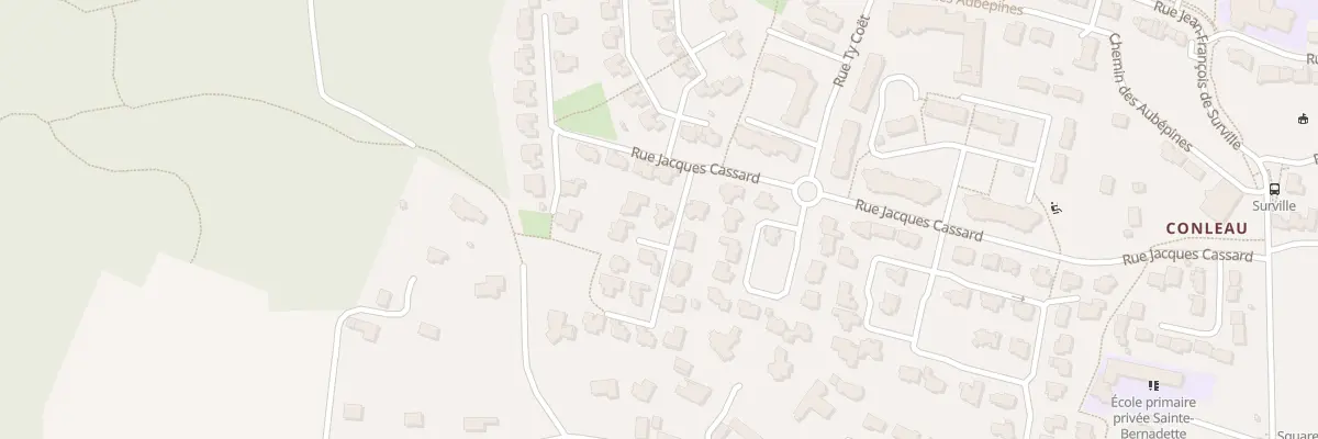 Plan du 4 Rue Fleuriot de Langle à Vannes