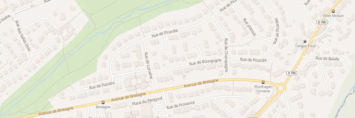 Plan du 5 Rue de Bourgogne à Ploufragan