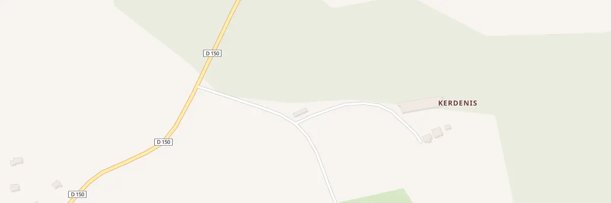 Plan du 5374 Kerdenis à Bignan