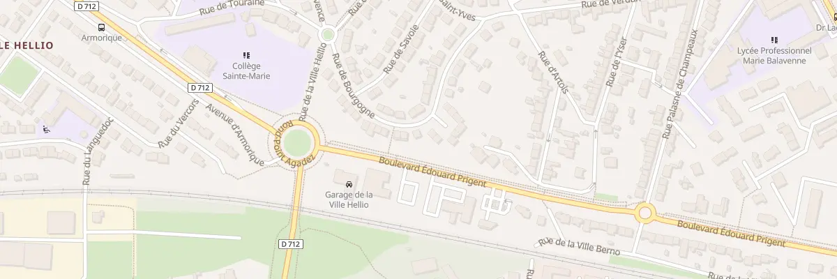 Plan du 33 Rue de Bourgogne à Saint-Brieuc