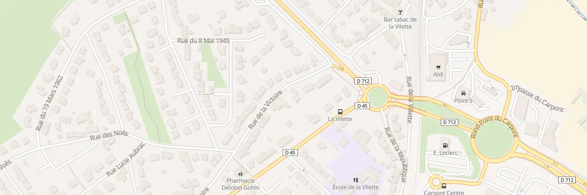 Plan du 20 Rue de la Victoire à Ploufragan