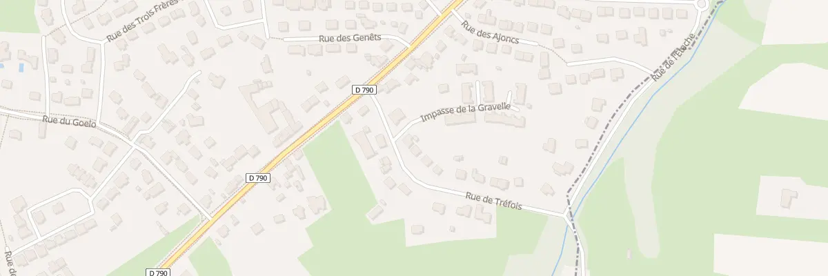 Plan du 5 Rue de Tréfois à Ploufragan