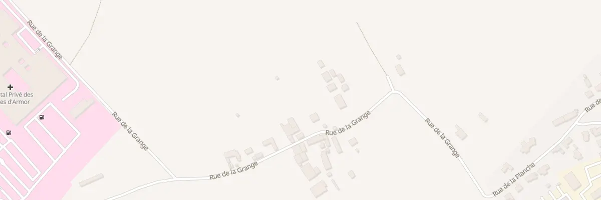 Plan du 28 Rue de la Grange à Plérin