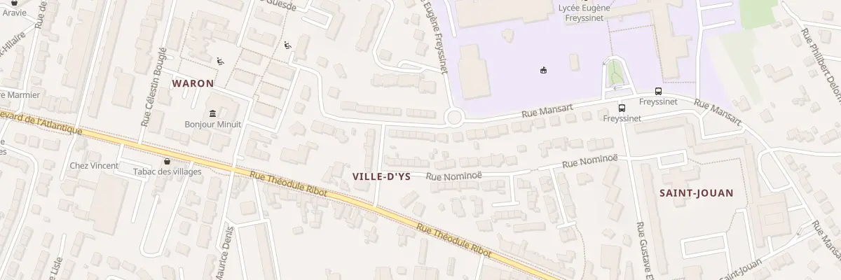 Plan du 5 Rue Gradlon à Saint-Brieuc