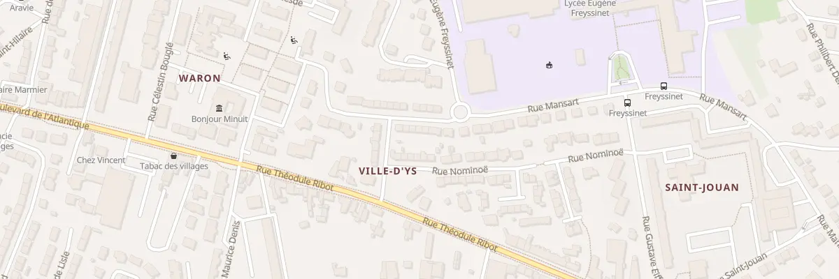 Plan du 7 Rue Gradlon à Saint-Brieuc