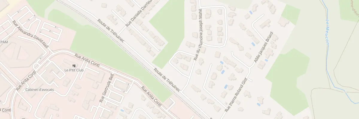 Plan du 8 Rue Germaine Houbé-Limbourg à Vannes
