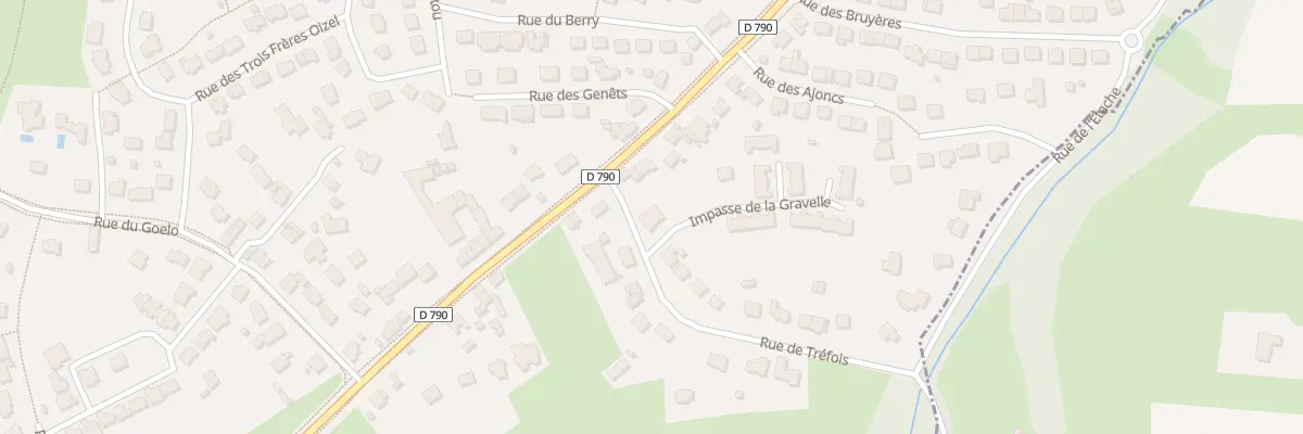 Plan du 1 Rue de Tréfois à Ploufragan