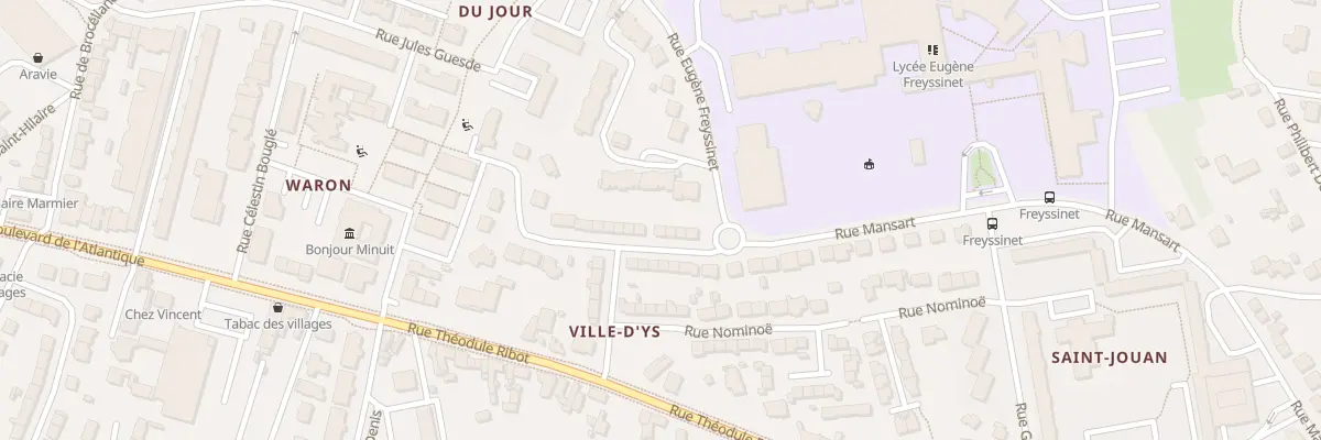 Plan du 8 Rue Gradlon à Saint-Brieuc