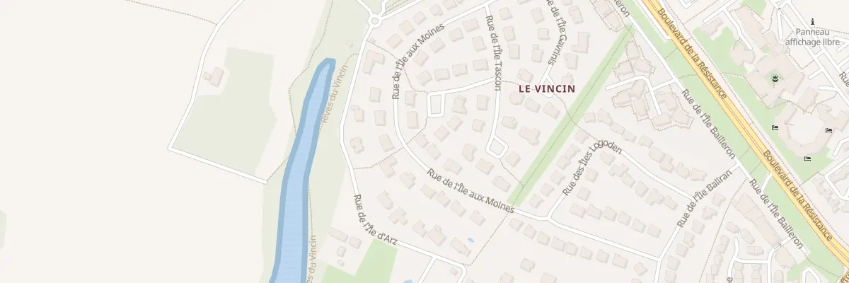 Plan du 11 Rue de l’Île Aux Moines à Vannes