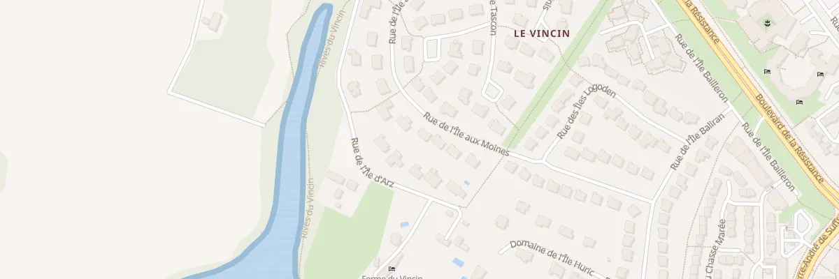 Plan du 38 Rue de l’Île Aux Moines à Vannes