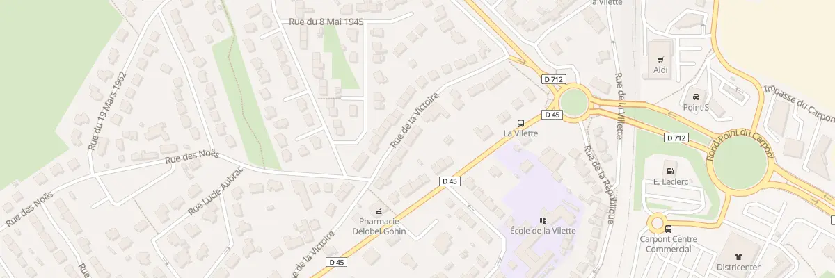Plan du 12 Rue de la Victoire à Ploufragan